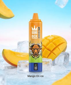 Bang Box 20000 20K Puffs LED Display Edition Disposable in Mango Ice flavor