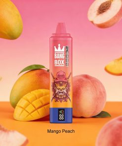 Bang Box 20000 20K Puffs LED Display Edition Disposable in Mango Peach flavor