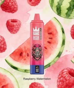 Bang Box 20000 20K Puffs LED Display Edition Disposable in Raspberry Watermelon flavor