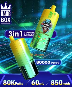 Bang Box 80000 80K Puffs 3 In 1 Flavors Rechargeable LED Display Disposable Vape product image