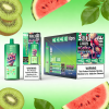 Bang Box 80000 (80 000 caladas), 3 sabores en 1, vaporizador desechable recargable con pantalla LED, en los sabores sandía helada, helado de fresa y triple melón