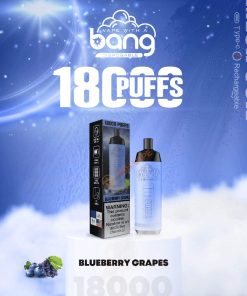 Bang Crown Bar 18000 Puffs 0% 2% 3% 5% Nicotine Leather Disposable Vape Pen in Bang Crown Bar 18000 flavor