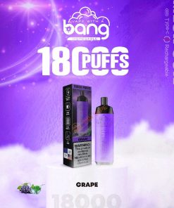 Bang Crown Bar 18000 Puffs 0% 2% 3% 5% Nicotine Leather Disposable Vape Pen in Bang Crown Bar 18000 flavor
