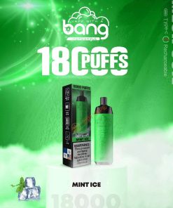 Bang Crown Bar 18000 Puffs 0% 2% 3% 5% Nicotine Leather Disposable Vape Pen in Bang Crown Bar 18000 flavor