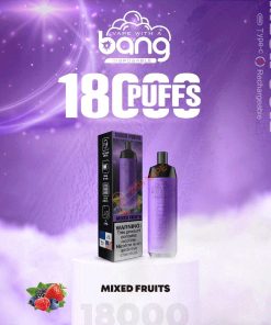 Bang Crown Bar 18000 Puffs 0% 2% 3% 5% Nicotine Leather Disposable Vape Pen in Bang Crown Bar 18000 flavor