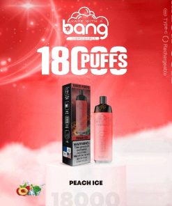Bang Crown Bar 18000 Puffs 0% 2% 3% 5% Nicotine Leather Disposable Vape Pen in Bang Crown Bar 18000 flavor