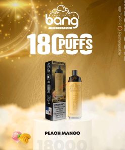 Bang Crown Bar 18000 Puffs 0% 2% 3% 5% Nicotine Leather Disposable Vape Pen in Bang Crown Bar 18000 flavor