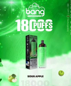 Bang Crown Bar 18000 Puffs 0% 2% 3% 5% Nicotine Leather Disposable Vape Pen in Bang Crown Bar 18000 flavor