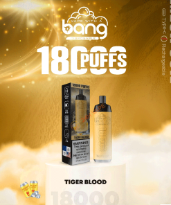 Bang Crown Bar 18000 Puffs 0% 2% 3% 5% Nicotine Leather Disposable Vape Pen in Bang Crown Bar 18000 flavor