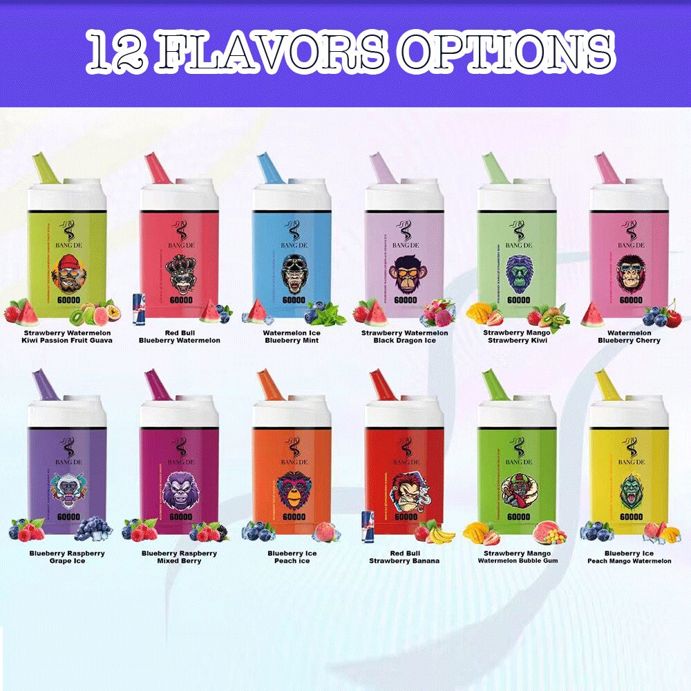 Bang DE 60000 60k Puffs 3 flavor options image