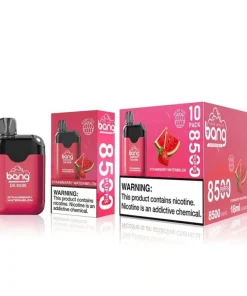 Sigaretta elettronica usa e getta Bang DE da 8500 boccate, in vendita al dettaglio, in gusti assortiti
