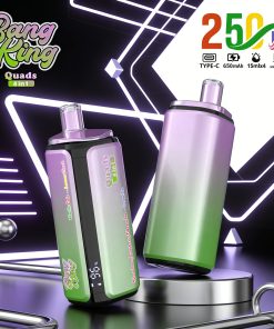 Bang King 250000 250K Puffs 4 In 1 Flavors Rechargeable LED Display Disposable Vape product image