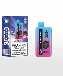 Bang 30000 30k Puffs 0% 2% 3% 5% Nicotine Double Taste LCD Display Disposable Vape in Blueberry Ice & Black Dragon Ice flavor