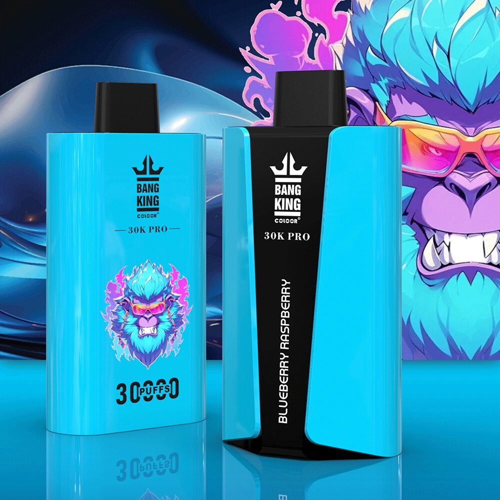 Bang King 30000 Pro 30000 30K Puffs Disposable in bang king 30000 pro blueberry raspberry flavor