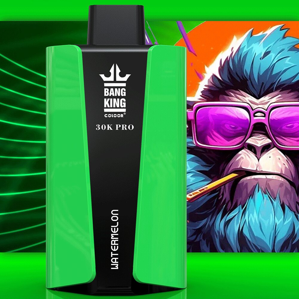 Bang King 30000 Pro 30000 30K Puffs Disposable in bang king 30000 pro watermelon flavor