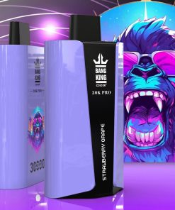 Bang King 30000 Pro 30000 30K Puffs Disposable in Strawberry Grape flavor