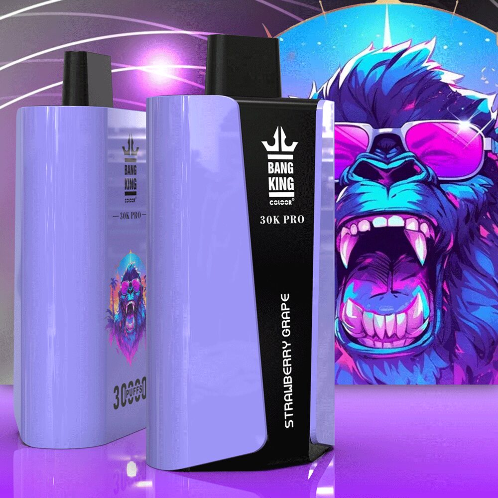 Bang King 30000 Pro 30000 30K Puffs Disposable in Strawberry Grape flavor