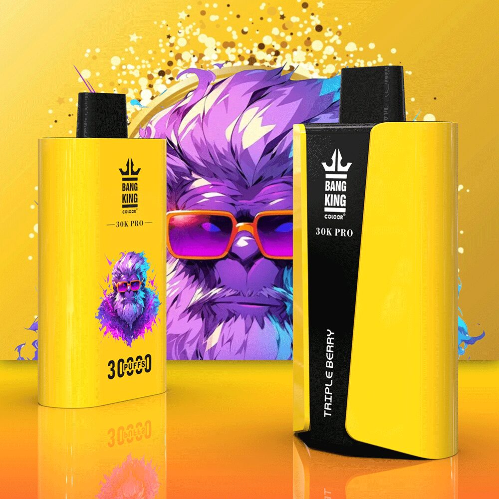 Bang King 30000 Pro 30000 30K Puffs Disposable in Triple Berry flavor