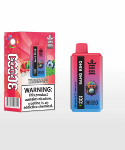 Bang 30000 30k Puffs 0% 2% 3% 5% Nicotine Double Taste LCD Display Disposable Vape in Watermelon Ice & Blueberry Mint flavor