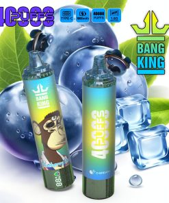 Bang King Tornado 40000 40K Puffs LED Display Edition Disposable in Blueberry Ice flavor