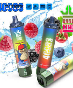 Bang King Tornado 40000 40K Puffs LED Display Edition Disposable in Blueberry Raspberry flavor