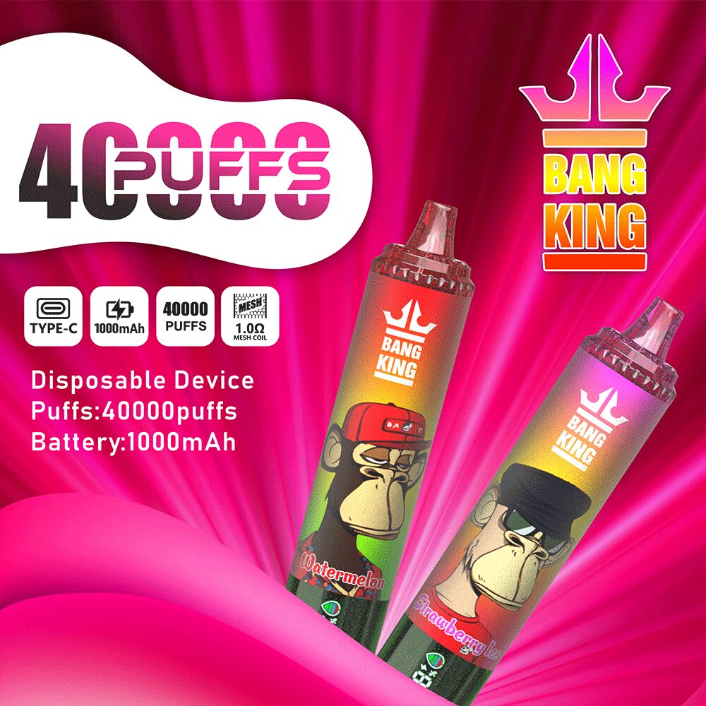 Bang King Tornado 40000 40K Puffs LED Display Edition Disposable product image