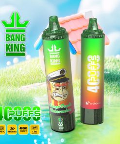 Bang King Tornado 40000 40K Puffs LED Display Edition Disposable in Mango Peach Watermelon flavor