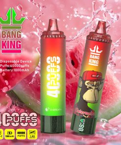 Bang King Tornado 40000 40K Puffs LED Display Edition Disposable in Watermelon flavor