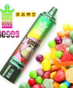 Bang King Tornado 40000 40K Puffs LED Display Edition Disposable in Watermelon Bubblegum flavor