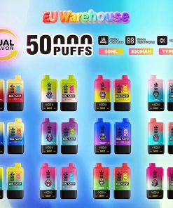 Bang King 50000 50k Puffs Dual Flavors LED Display Disposable Vape EU Warehouse flavor options image