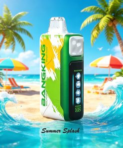 Bang King Ice Cool 60000 60K Puffs Adjustable Ice Level LED Display Disposable Vape Japan warehouse in Summer Splash flavor