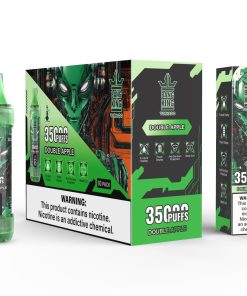 Bang King Tornado 35000 (35.000 boccate) - Edizione con display LED - Sigaretta elettronica usa e getta al gusto di doppia mela
