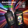 Bang King Twins 50000 50K Puffs 2% 3% 5% Nicotine Double Taste LED Display Disposable Vape product image