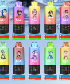 Bang Leader 110000 110K Puffs 6 in 1 Flavors Rechargeable LED Display Disposable Vape in bang leader 110k flavors flavor