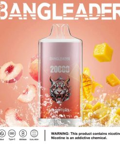 Bang Leader 20000 20K Puffs Product Disposable Vape in Mango Peach flavor