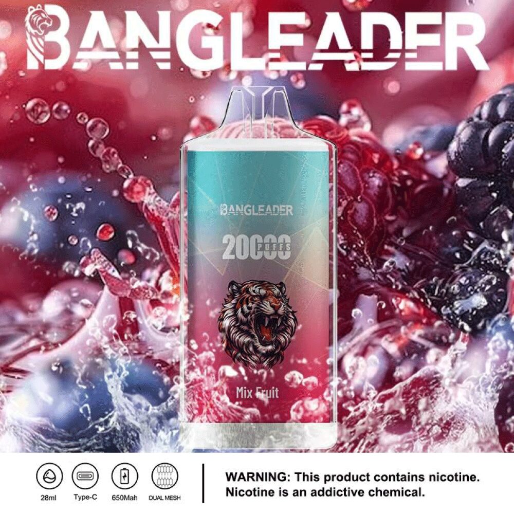 Bang Leader 20000 20K Puffs Product Disposable Vape in Random Mix flavor