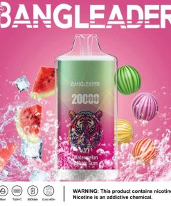 Bang Leader 20000 20K Puffs Product Disposable Vape in Watermelon Bubble Gum flavor