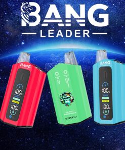 Bang Leader 50000 50K Puffs 2% 3% 5% Nicotine Double Taste LCD Display Disposable Vape product image