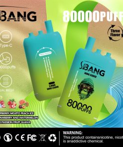 Bang Leader 80000 80K Puffs 3 in 1 Flavors Rechargeable Disposable Vape product detail image
