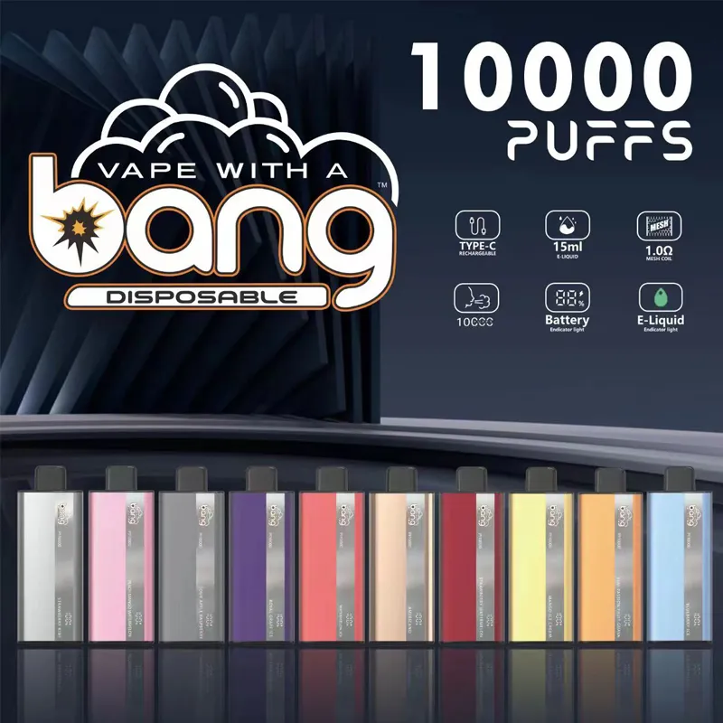 Bang PI10000パフ オリジナルエディション LEDディスプレイ付き使い捨てベイプ