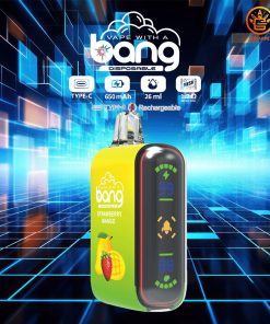 Pod per sigaretta elettronica usa e getta Bang Rocket 18000 Puffs con doppia rete, gusto Bang Rocket 18000