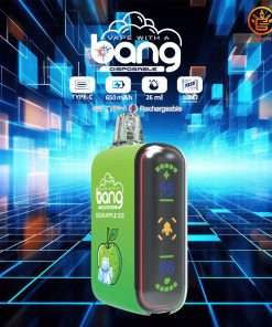 Pod per sigaretta elettronica usa e getta Bang Rocket 18000 Puffs con doppia rete, gusto Bang Rocket 18000