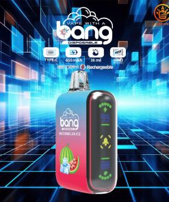 Pod per sigaretta elettronica usa e getta Bang Rocket 18000 Puffs con doppia rete, gusto Bang Rocket 18000