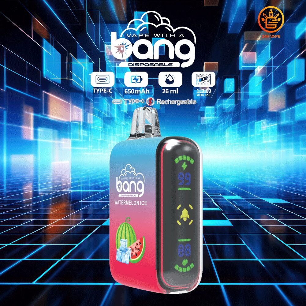 Pod per sigaretta elettronica usa e getta Bang Rocket 18000 Puffs con doppia rete, gusto Bang Rocket 18000