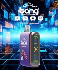 Pod per sigaretta elettronica usa e getta Bang Rocket 18000 Puffs con doppia rete, gusto Bang Rocket 18000