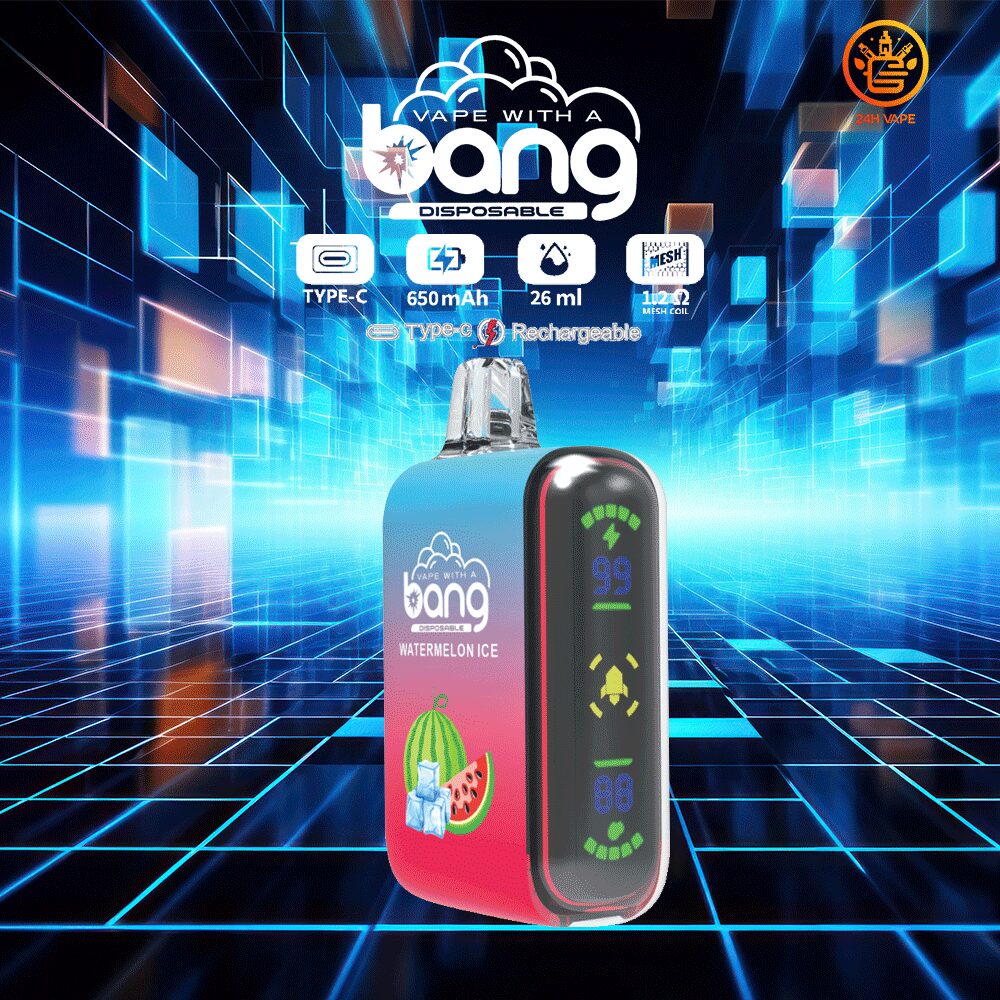 Pod per sigaretta elettronica usa e getta Bang Rocket 18000 Puffs con doppia rete, gusto Bang Rocket 18000
