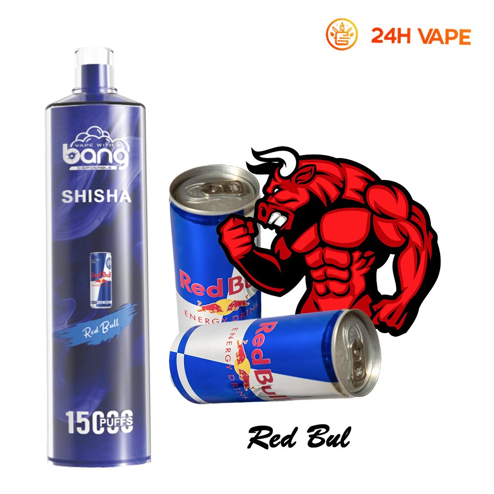 Bang SHISHA 15000 boccate – Sigaretta elettronica usa e getta con aspirazione diretta ai polmoni – Nuova penna vaporizzatore Bang Shi Sha 15000
