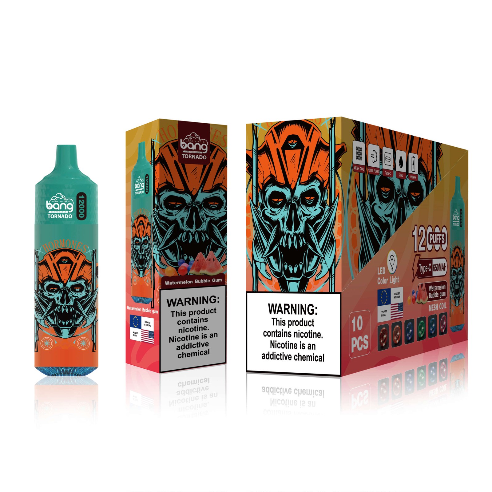 Bang Tornado 12000 Puffs Disposable Vape in Bang Tornado 12000 00002 Scaled flavor
