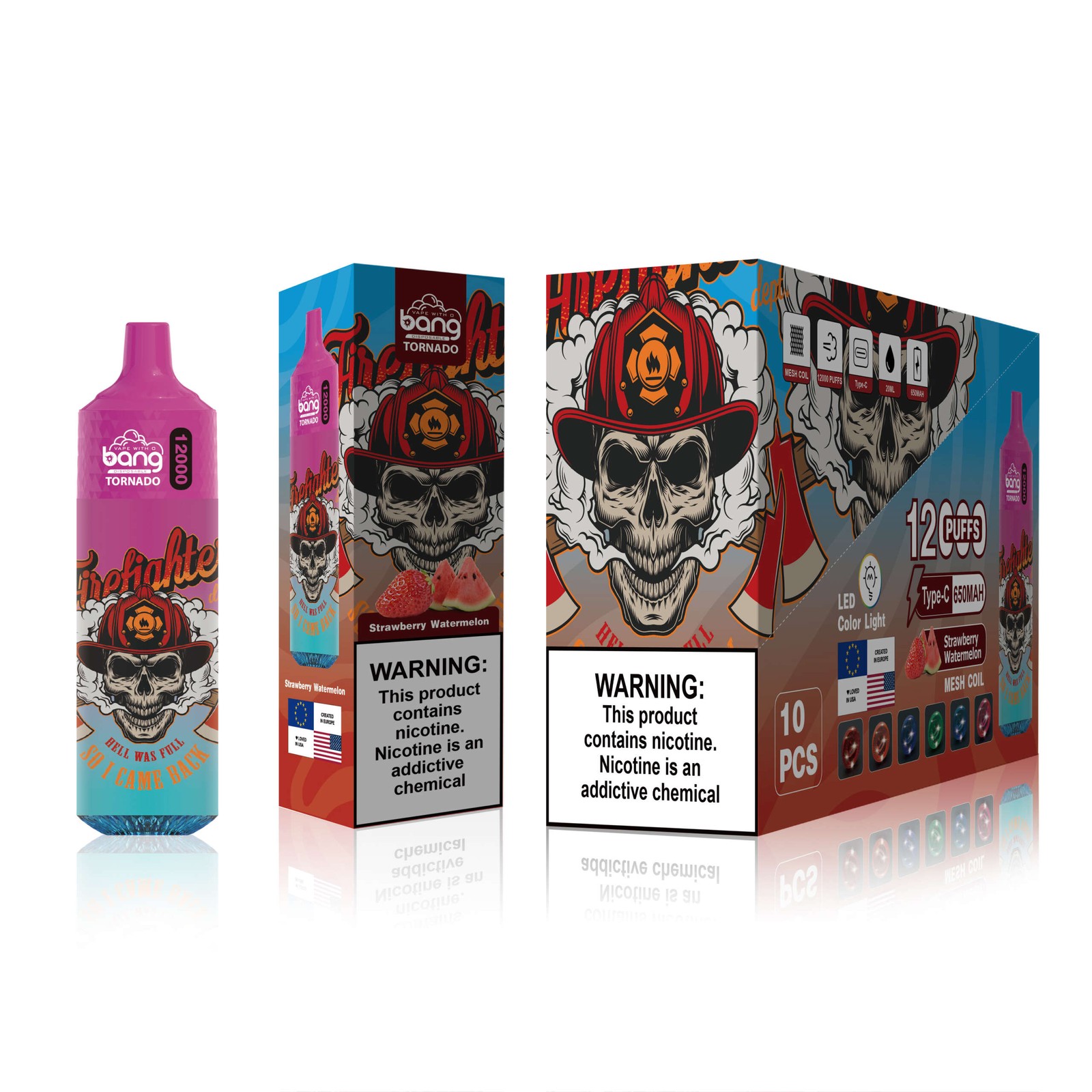 Bang Tornado 12000 Puffs Disposable Vape in Bang Tornado 12000 00005 Scaled flavor