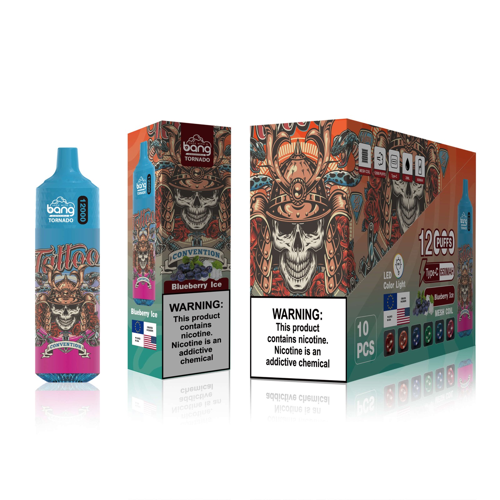 Bang Tornado 12000 Puffs Disposable Vape in Bang Tornado 12000 00007 Scaled flavor